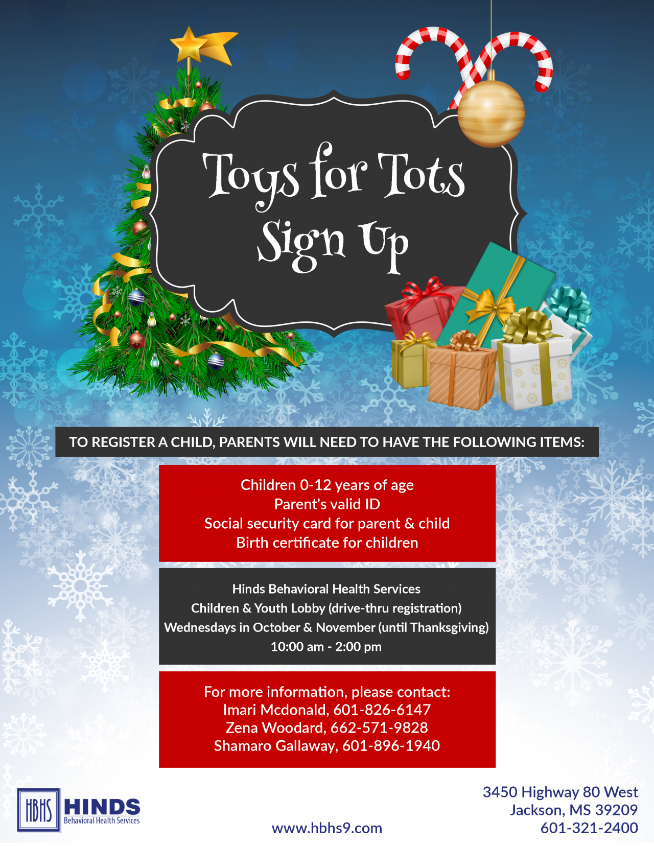 Toys for Tots Registration Hinds Behavioral Health Services Region 9